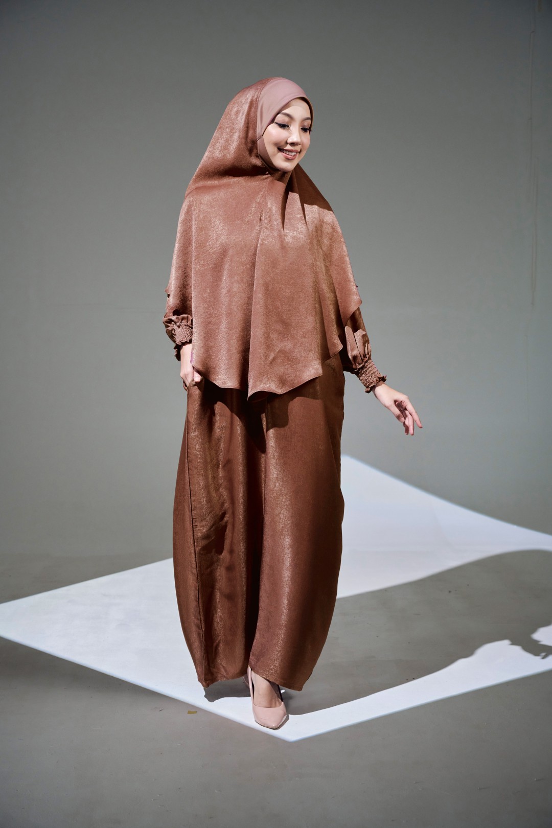KAFTAN HELIZA - KFH05 (CHOCOLATE)
