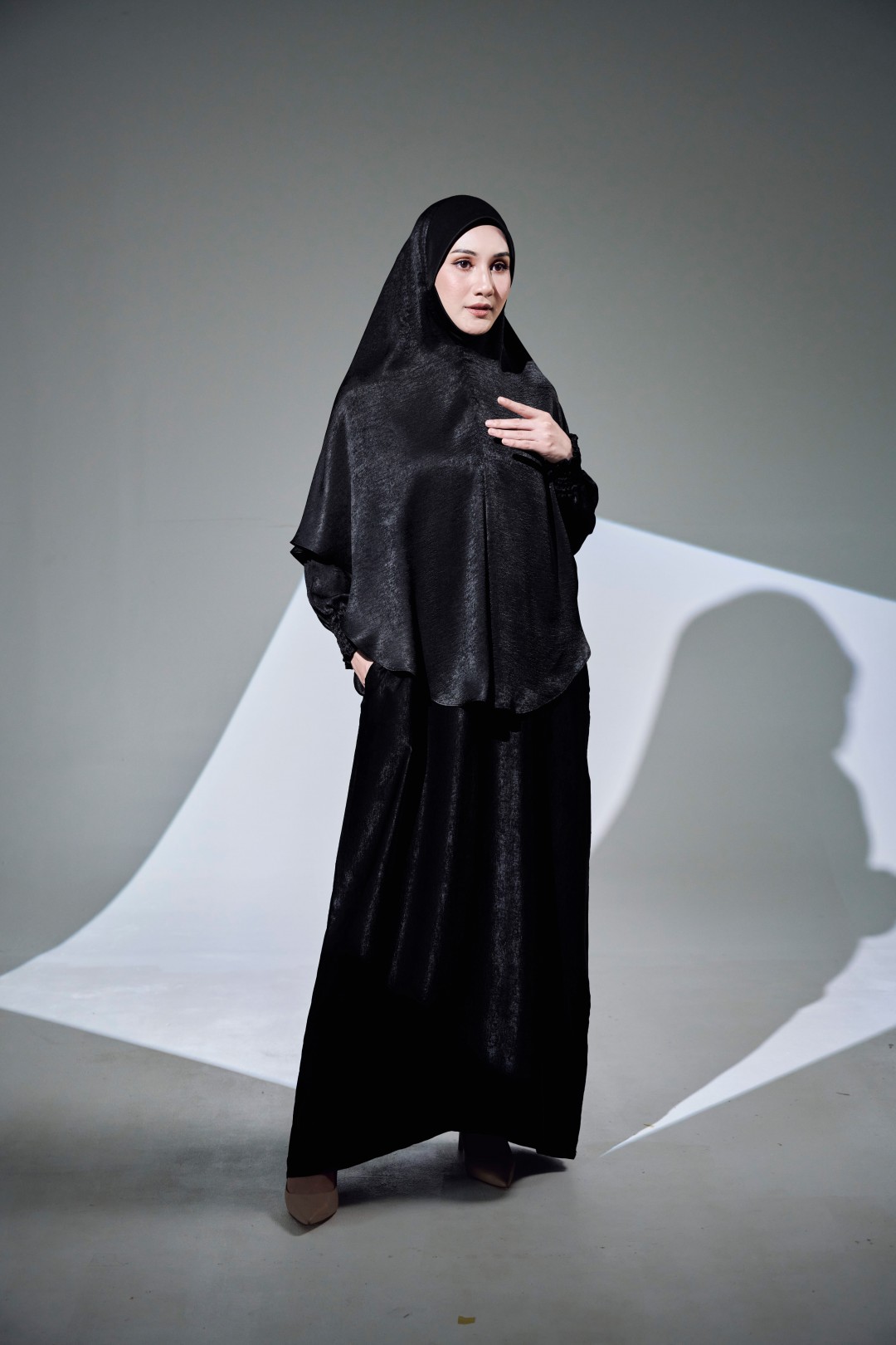 KAFTAN HELIZA - KFH12 (BLACK)