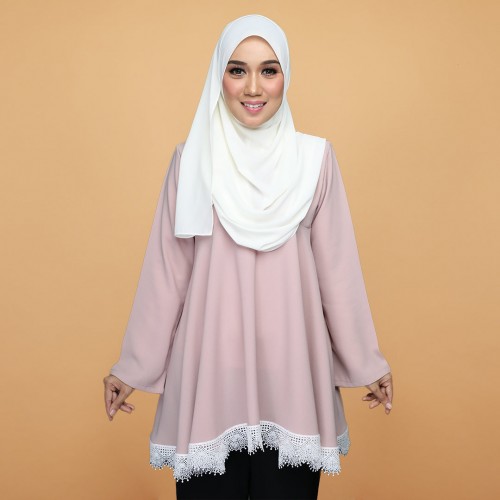 BLOUSE LYNETTE - BL13 (DUSTY PINK)