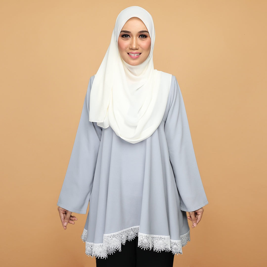 BLOUSE LYNETTE - BL14 (BABY BLUE)