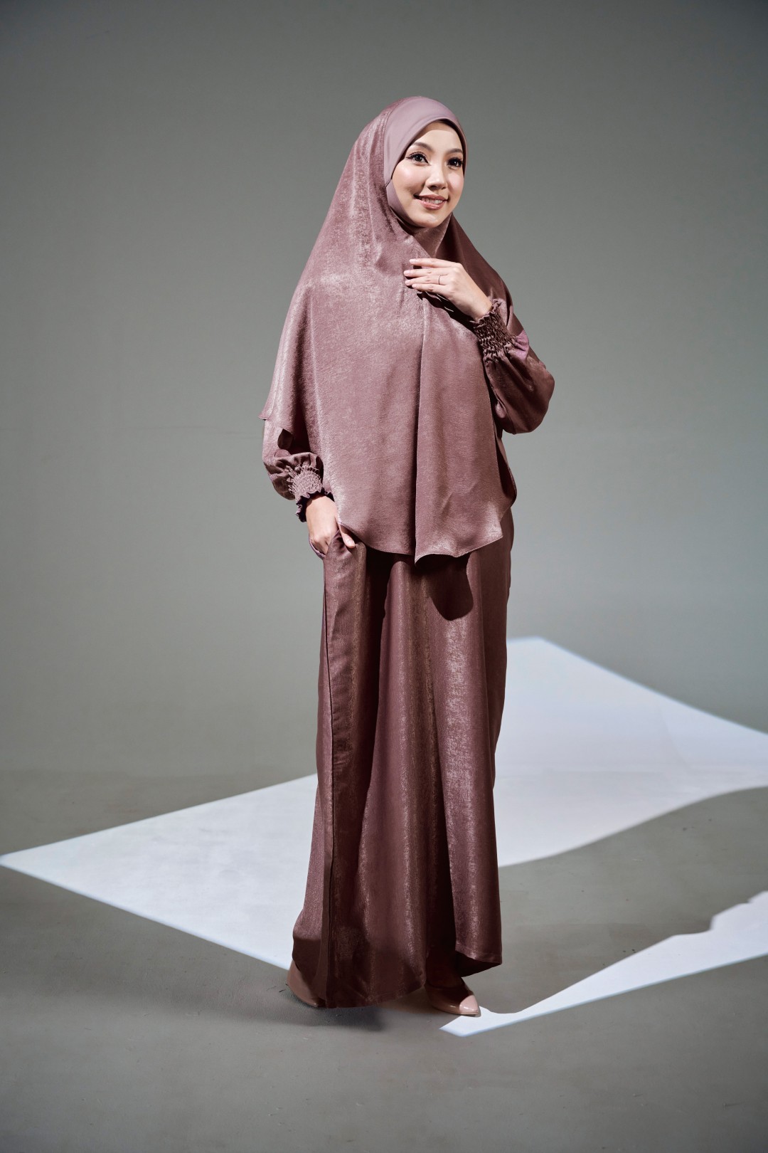 KAFTAN HELIZA - KFH04 (DUSTY PINK)