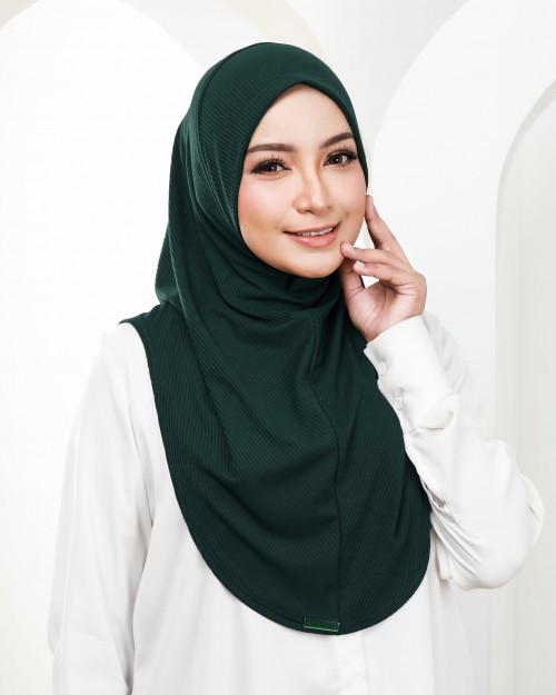 SAUK RIBBED SLIM CUT - SUKS23 (EMERALD GREEN)