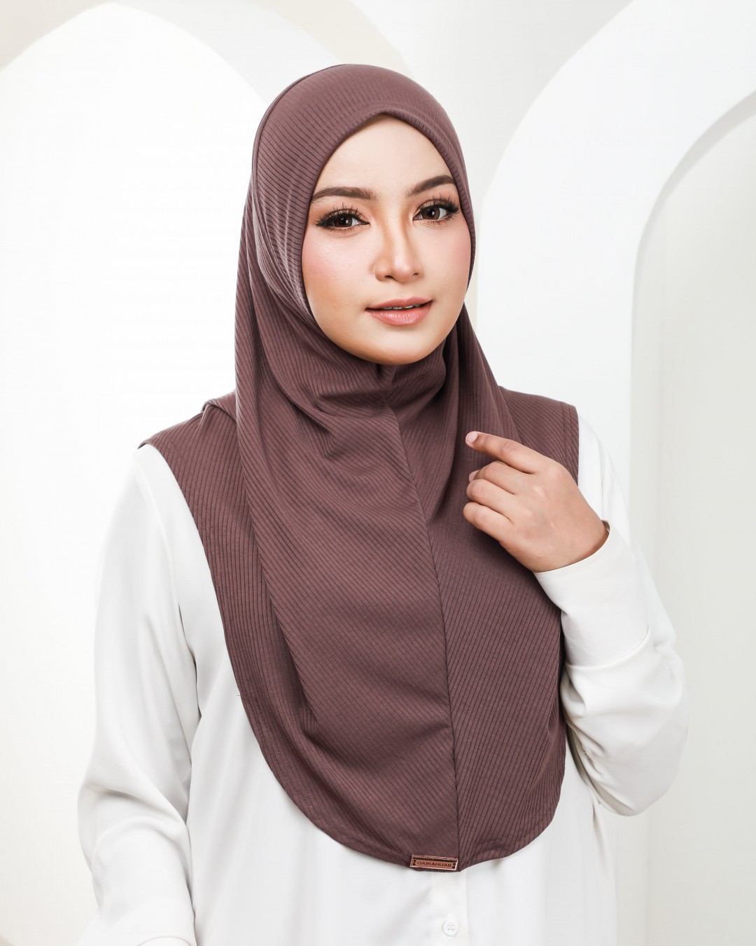 SAUK RIBBED SLIM CUT - SUKS22 (CABRURY BROWN)